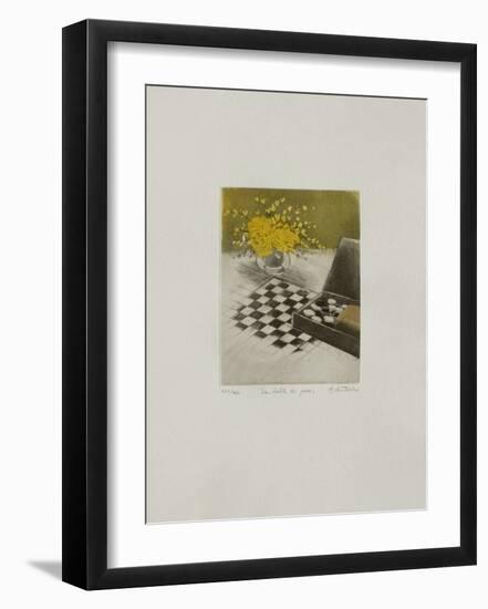 Tables : La Table De Jeux-Annapia Antonini-Framed Limited Edition