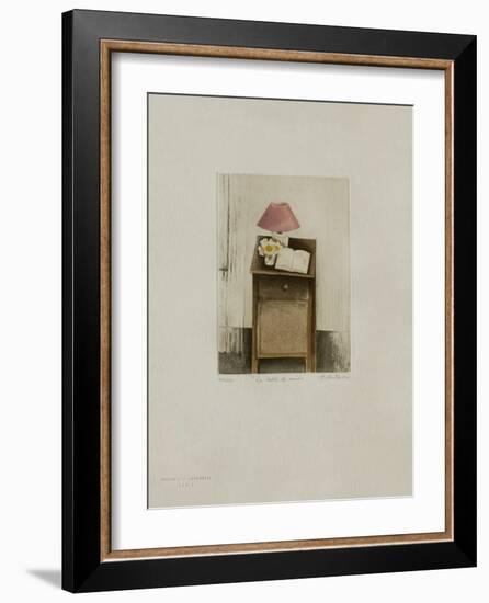 Tables : La Table De Nuit-Annapia Antonini-Framed Limited Edition