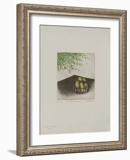 Tables : La Table Du Jardin-Annapia Antonini-Framed Limited Edition