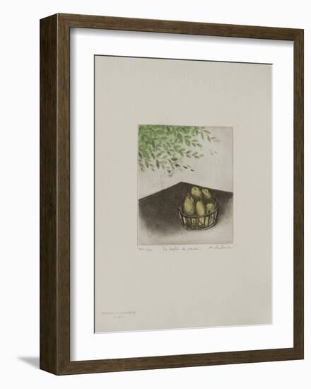 Tables : La Table Du Jardin-Annapia Antonini-Framed Limited Edition