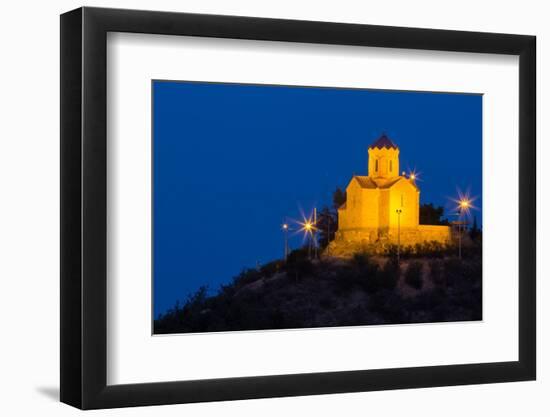 Tabor Monastery of the Transfiguration at twilight, Tbilisi-Jan Miracky-Framed Photographic Print