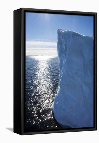 Tabular Iceberg, Antarctica-Paul Souders-Framed Premier Image Canvas
