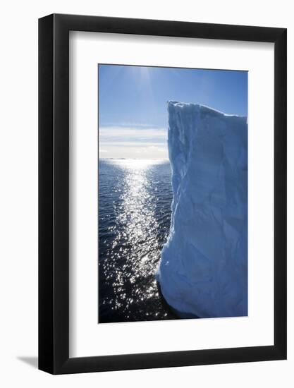 Tabular Iceberg, Antarctica-Paul Souders-Framed Photographic Print