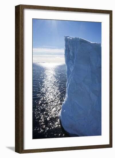 Tabular Iceberg, Antarctica-Paul Souders-Framed Photographic Print