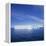 Tabular Iceberg in Blue Sea in Antarctica, Polar Regions-Geoff Renner-Framed Premier Image Canvas