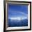 Tabular Iceberg in Blue Sea in Antarctica, Polar Regions-Geoff Renner-Framed Photographic Print