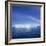 Tabular Iceberg in Blue Sea in Antarctica, Polar Regions-Geoff Renner-Framed Photographic Print