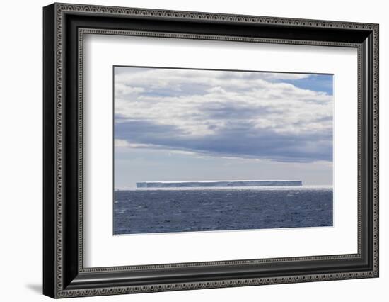 Tabular Iceberg in the Gerlache Strait, Antarctica, Polar Regions-Michael Nolan-Framed Photographic Print