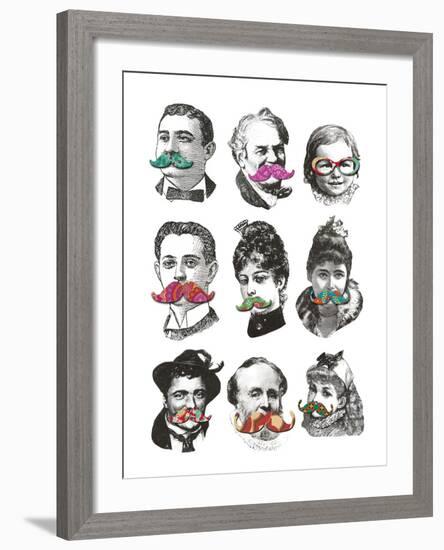 Tache Parade-Clara Wells-Framed Giclee Print