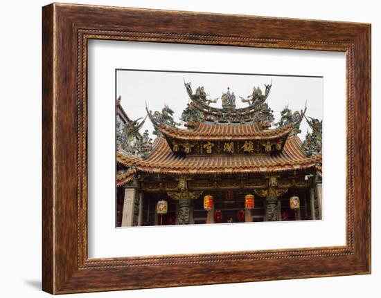 Tachia Chelan Temple dedicated to Matsu, Taichung, Taiwan-Keren Su-Framed Photographic Print