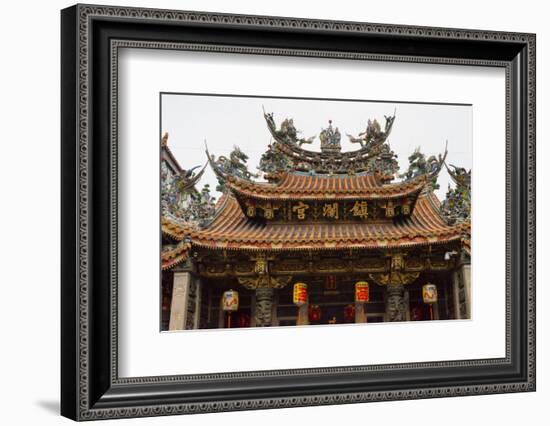 Tachia Chelan Temple dedicated to Matsu, Taichung, Taiwan-Keren Su-Framed Photographic Print