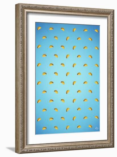 Taco Pattern-Kimberly Glover-Framed Giclee Print