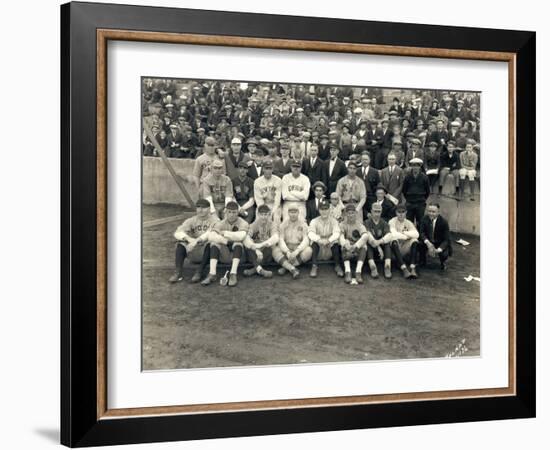 Tacoma All Star Baseball Team, 1924-Marvin Boland-Framed Giclee Print