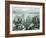 Tacoma Downtown Business District, 1930-Chapin Bowen-Framed Giclee Print