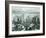 Tacoma Downtown Business District, 1930-Chapin Bowen-Framed Giclee Print