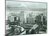 Tacoma Downtown Business District, 1930-Chapin Bowen-Mounted Giclee Print