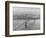 Tacoma Narrows Bridge from Gig Harbor Towards Tacoma, WA (ca. 1950)-null-Framed Giclee Print