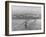 Tacoma Narrows Bridge from Gig Harbor Towards Tacoma, WA (ca. 1950)-null-Framed Giclee Print