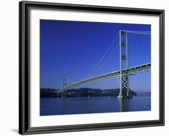 Tacoma Narrows Bridge, Washington, USA-Jamie & Judy Wild-Framed Photographic Print