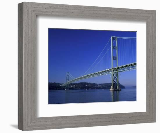 Tacoma Narrows Bridge, Washington, USA-Jamie & Judy Wild-Framed Photographic Print