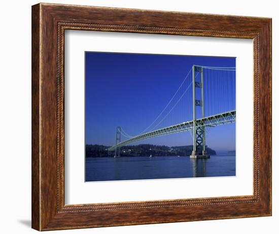 Tacoma Narrows Bridge, Washington, USA-Jamie & Judy Wild-Framed Photographic Print