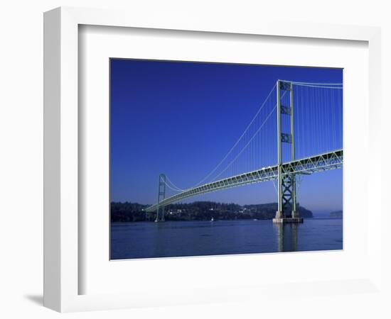 Tacoma Narrows Bridge, Washington, USA-Jamie & Judy Wild-Framed Photographic Print