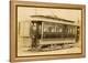 Tacoma Railway and Motor Company Street Car, North K Street Line (ca. 1899)-E.L. Gurnea-Framed Premier Image Canvas