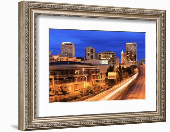 Tacoma Skyline, Washington State, United States of America, North America-Richard Cummins-Framed Photographic Print