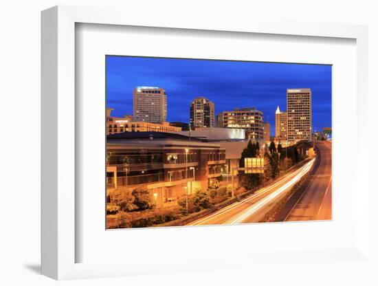 Tacoma Skyline, Washington State, United States of America, North America-Richard Cummins-Framed Photographic Print