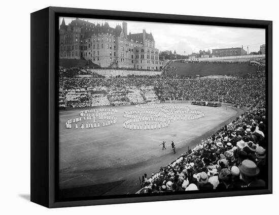 Tacoma Stadium, "The Awakening of Spring," 1915-Asahel Curtis-Framed Premier Image Canvas