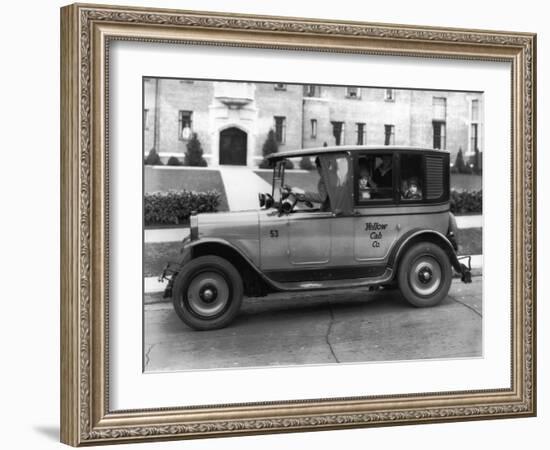 Tacoma Taxicab & Transfer Co, 1927-Chapin Bowen-Framed Giclee Print