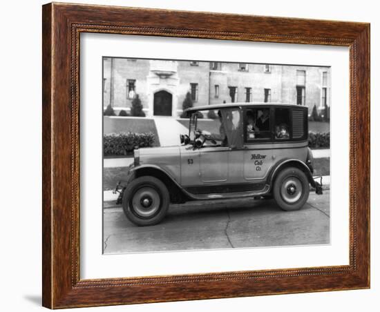 Tacoma Taxicab & Transfer Co, 1927-Chapin Bowen-Framed Giclee Print