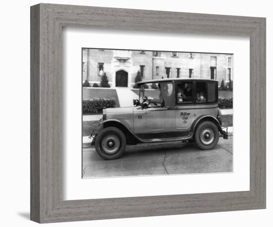 Tacoma Taxicab & Transfer Co, 1927-Chapin Bowen-Framed Giclee Print