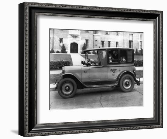 Tacoma Taxicab & Transfer Co, 1927-Chapin Bowen-Framed Giclee Print