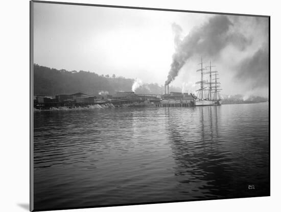 Tacoma Waterfront, 1915-Asahel Curtis-Mounted Giclee Print