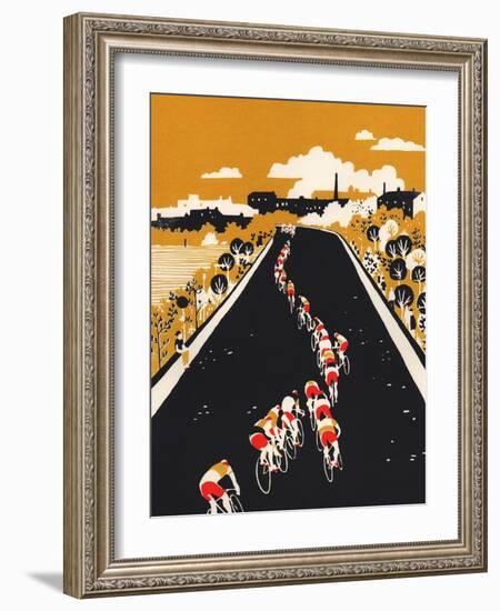 Tactics (Yellow)-Eliza Southwood-Framed Giclee Print