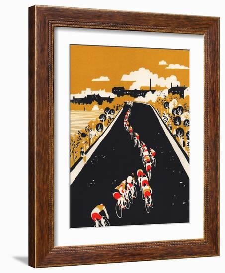 Tactics (Yellow)-Eliza Southwood-Framed Giclee Print