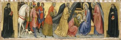 Funeral of Virgin, Scene from Life of Virgin, 1406-1408-Taddeo di Bartolo-Giclee Print