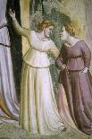 Figures of Ladies, Detail from Stories of Virgin: Marriage of Virgin-Taddeo Gaddi-Giclee Print