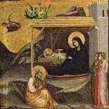 Madonna and Child Enthroned with St James, St Luke the Evangelist, St Peter and John Baptist, 1350-Taddeo Gaddi-Framed Giclee Print