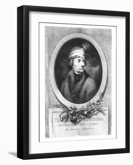 Tadeusz Kosciuszko, Published 1794-98-Josef Grassi-Framed Giclee Print