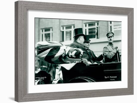 Taft Parade, 1909-Asahel Curtis-Framed Giclee Print