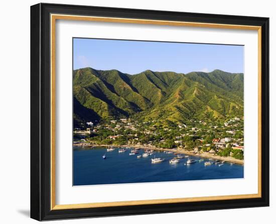 Taganga, Caribbean Coast, Colombia, South America-Christian Kober-Framed Photographic Print