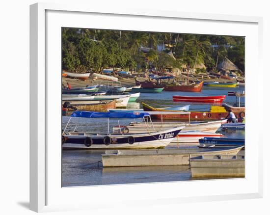 Taganga, Caribbean Coast, Colombia, South America-Christian Kober-Framed Photographic Print