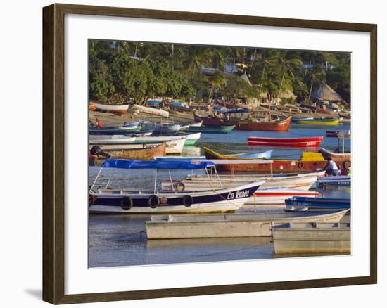 Taganga, Caribbean Coast, Colombia, South America-Christian Kober-Framed Photographic Print