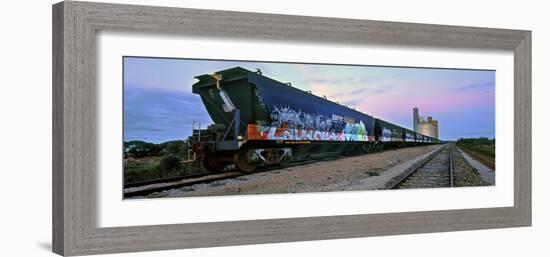 Tagged Train-Wayne Bradbury-Framed Photographic Print