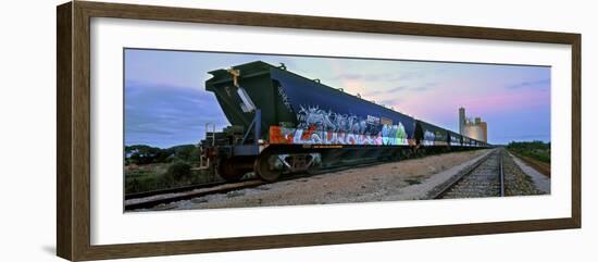 Tagged Train-Wayne Bradbury-Framed Photographic Print