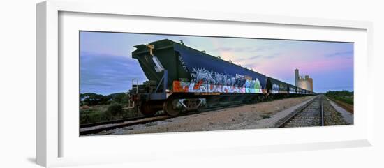 Tagged Train-Wayne Bradbury-Framed Photographic Print