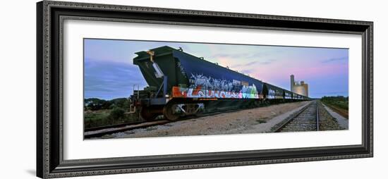 Tagged Train-Wayne Bradbury-Framed Photographic Print