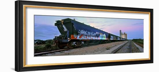 Tagged Train-Wayne Bradbury-Framed Photographic Print